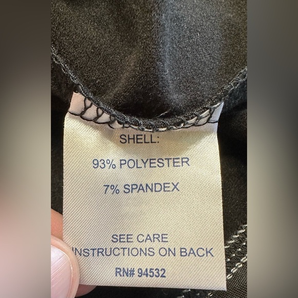 Storm Creek Men’s Black Quarter Zip Pull Over NWT Size XL - Picture 4 of 14